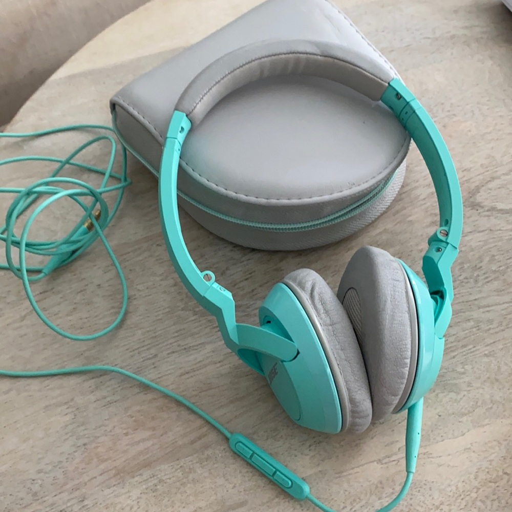 Foldable Mint Bose Headphones